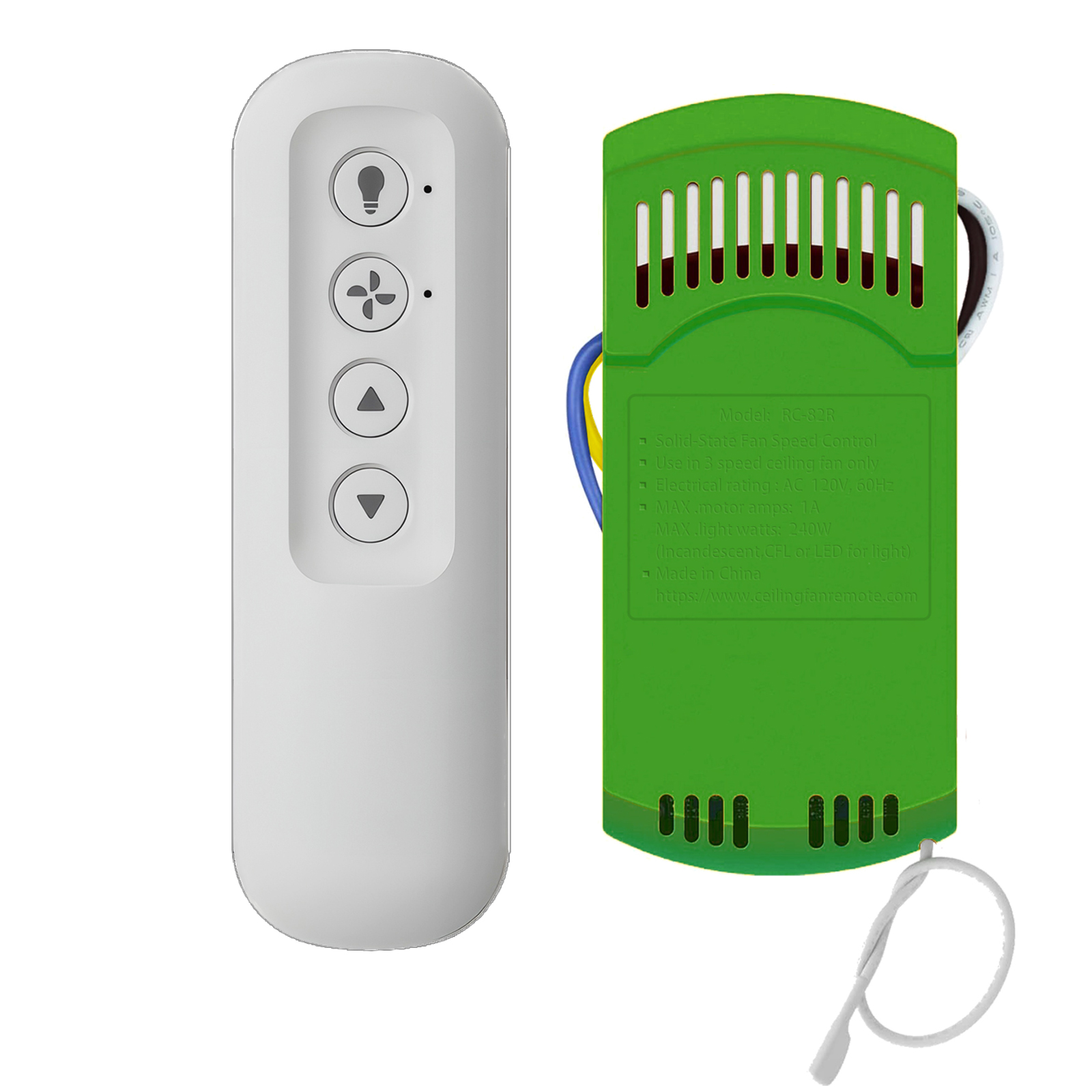 FEKOTS Ceiling Fan Remote Kit for 99770